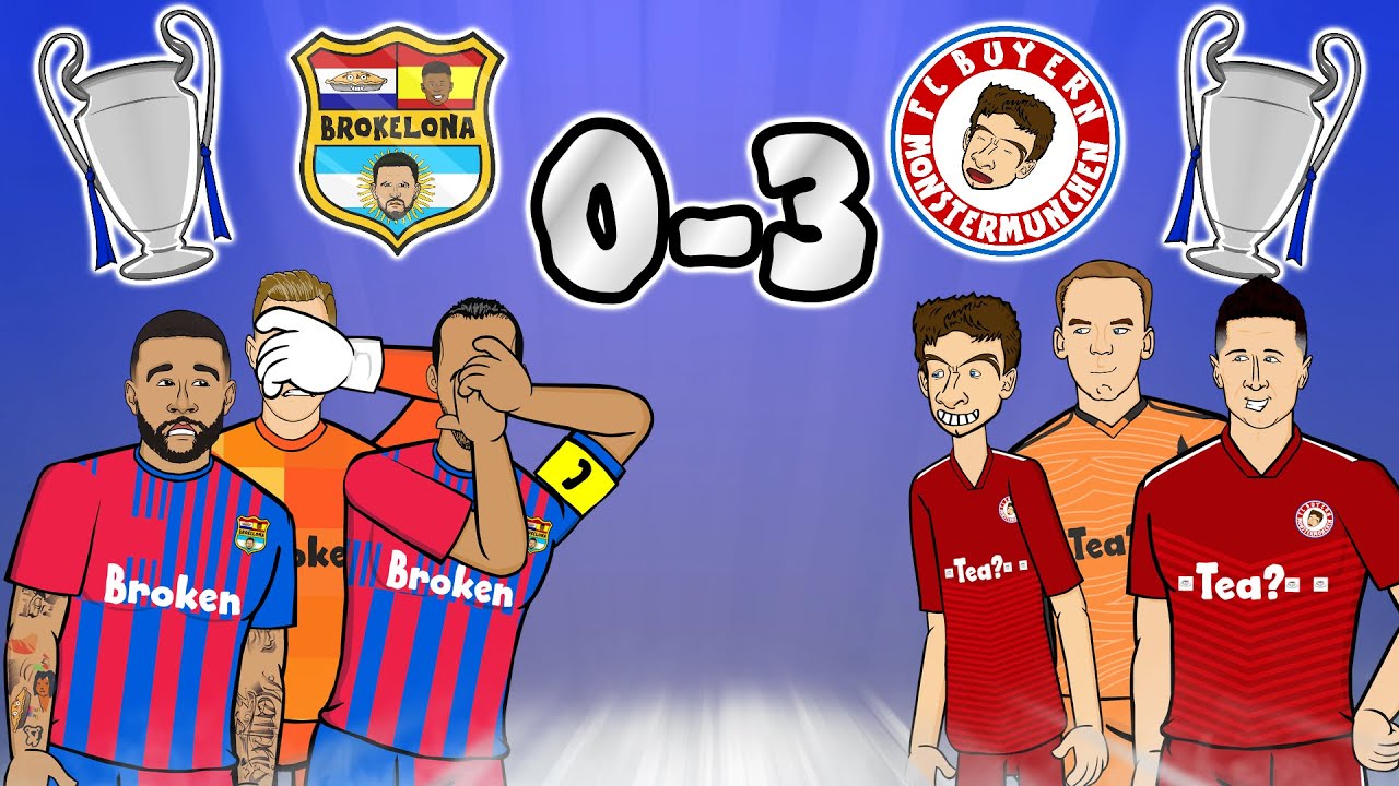 ????BARCELONA ARE TRASH???? (Barca vs Bayern Munich 0-3 Champions League 21-22 Parody Goals Highlights)