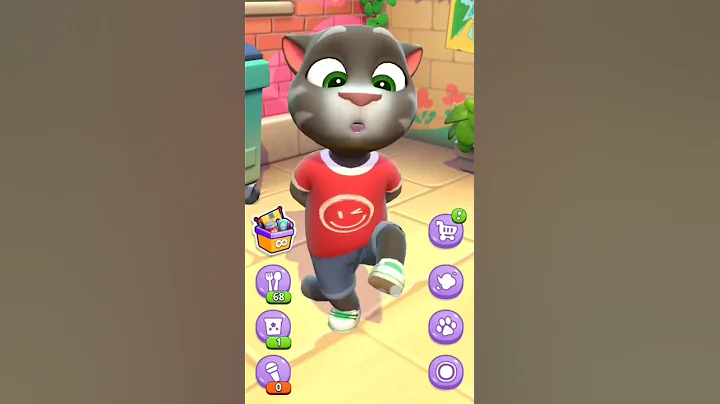 Video 11394911: talking tom cat funny