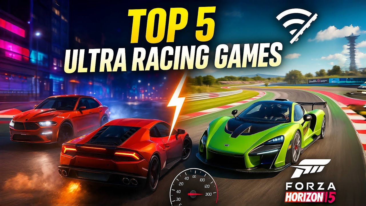 Top 5 Open World Car Games Like Forza Horizon For Android 2025 | High ...