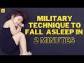 Military Technique To Fall Asleep In 2 Minutes