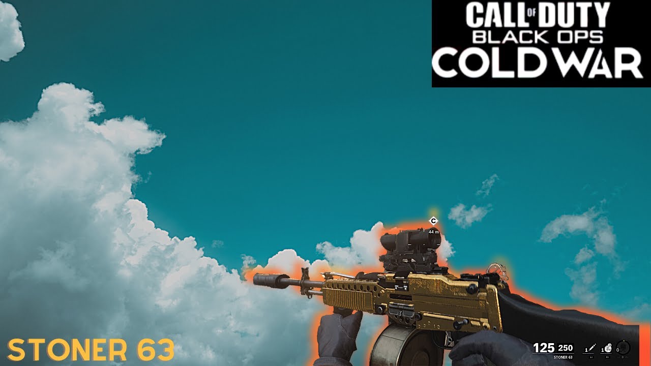 The GOLD ''STONER 63''....Too EASY!!(ROAD TO DIAMOND CAMO)-BLACK OPS COLD WAR DIAMOND CAMO