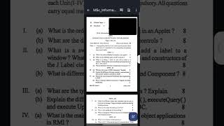 BHAI KHAN SINGH NABHA MSC SEM-2 ADVANCED JAVA &amp; NETWORKING PROGRAMMING QUESTION PAPER 2022