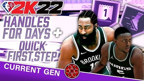 NBA 2K22 Best Playmaking Badges for Current Gen : Quick First Step + Handles for Days