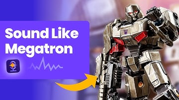 How to Sound like Megatron in Real-Time | Megatron AI Voice Changer