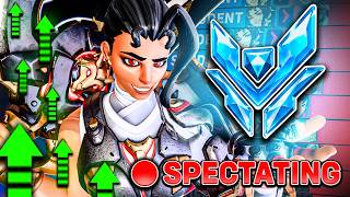 THE RANK #1 VENDETTA DOES COACHING FOR A DIAMOND VENDETTA PLAYER ON PC (Overwatch)