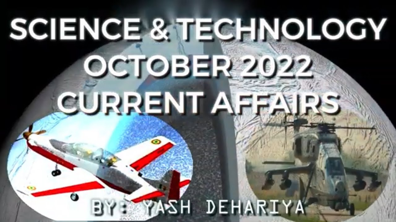 October Technology SCIENCE & TECHNOLOGY OCTOBER 2022 - YouTube