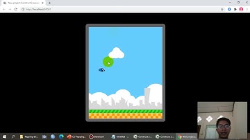 สอนสร้างเกม Flapping-Bird ด้วยโปรแกรม construct 2
