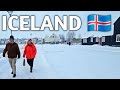جولة سير على الأقدام في أيسلندا 2025 تساقط ثلوج كثيف للغاية 