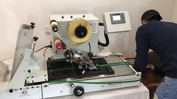 Automatic labelling of blister packaging with LAB510