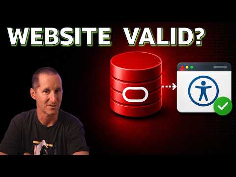 How to Validate Website Accessibility from the Database