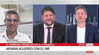 Martín Menem sobre la ola de inseguridad: Es clave bajar la ley de imputabilidad
