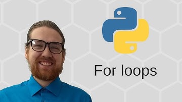 Python 3 Basics (18/34) - for loops