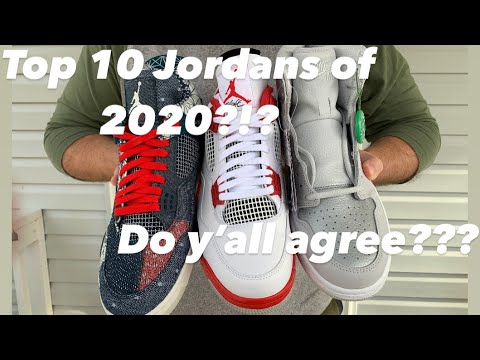 top 10 jordans 2020