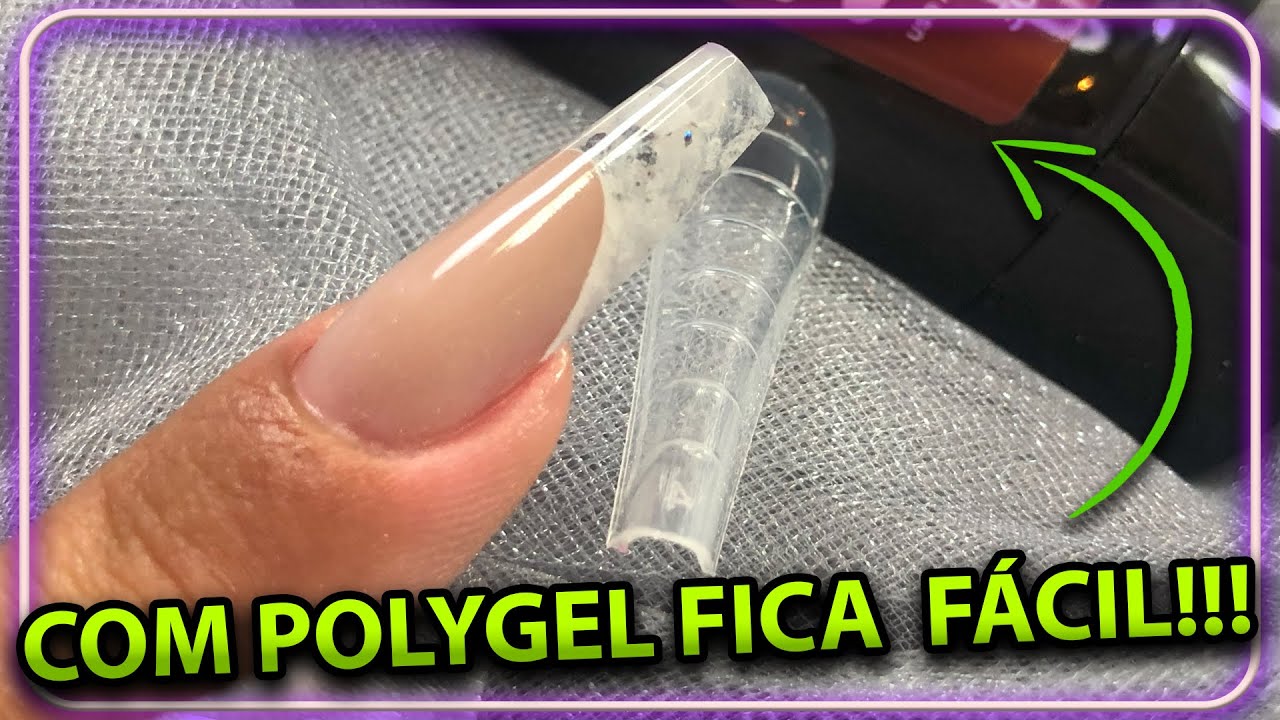 Francesa Reversa com NOVO POLYGEL da AnyLovy no Molde F1 com Gel