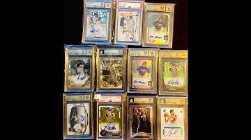 PSA/BGS/BVG Sports Card Grading Video Introduction-Part 1