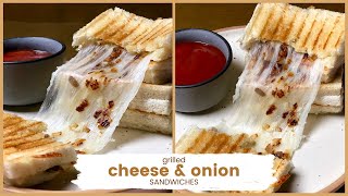 How to make Cheese And Spring Onion Sandwich recipe easily