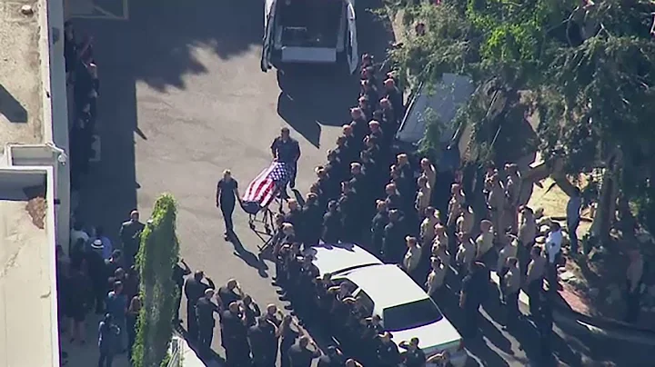 Procession held for LAPD officer killed in Lincoln Heights double shooting | ABC7
