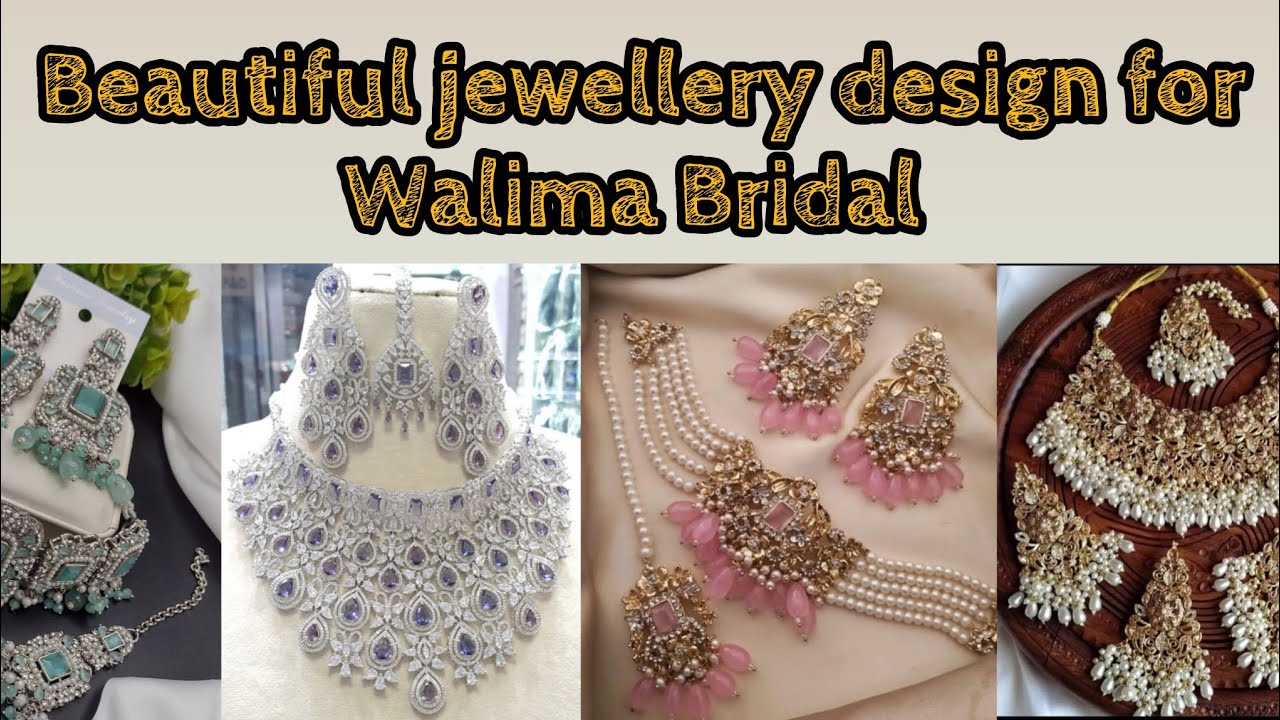 Jewellery Designs For Walima Bridal | Beautiful Jewellery Designs | Walima Bridal Jewellery 