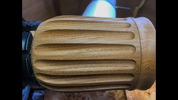 Woodturning - Paul Howard Fluting/Router Jig 2 - An Elm Pot or Two...