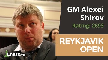 Reykjavik Open: Shirov vs Hambleton Time Scramble