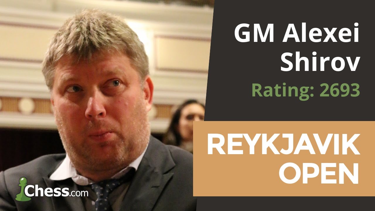 Reykjavik Open: Shirov vs Hambleton Time Scramble