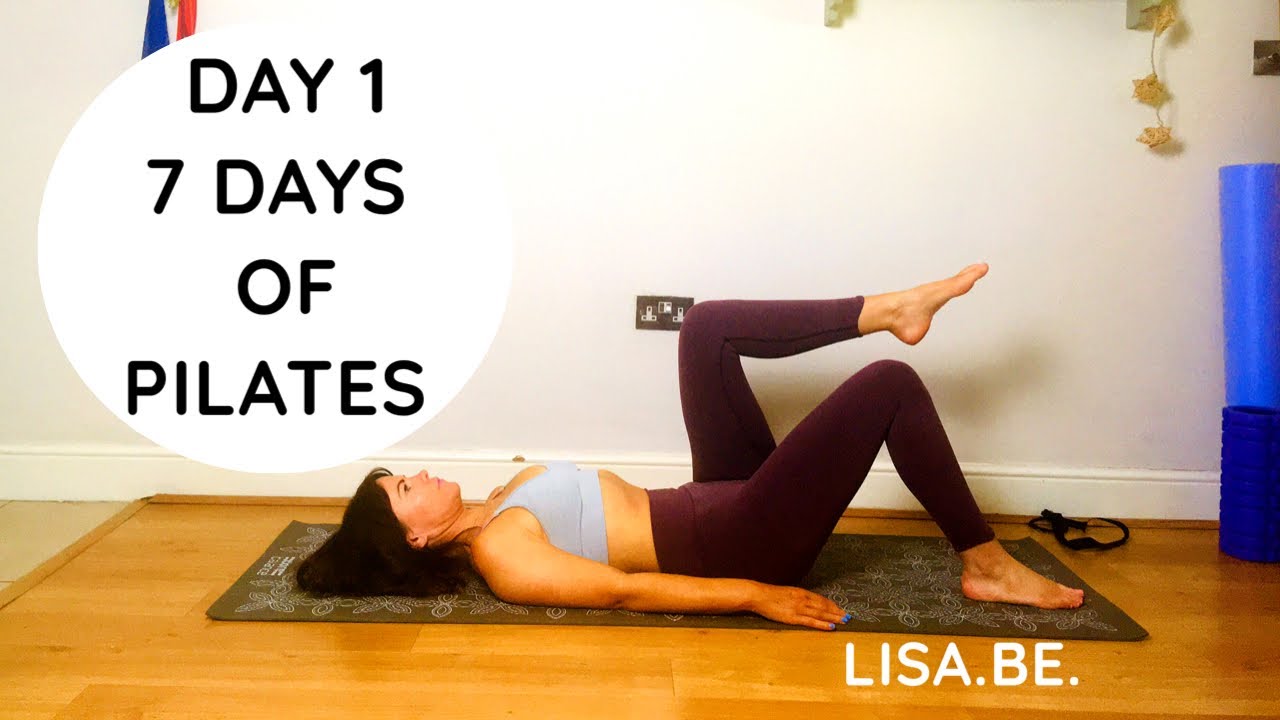 7 Days of Pilates Day 1 Full Body Workout - YouTube