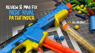 Magazine issue fix and review of the Nerf Rival Pathfinder and Accu Rounds!