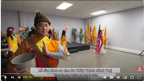 Diễn lại cảnh Thầy THÍCH MINH TUỆ KHÔNG NHẬN TIỀN CÚNG DƯỜNG.