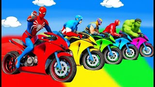 الرجل العنكبوت انقاذ باتمان Spider-Man Rescue batman vs iron man vs venom funny Game GTA 5 superhero