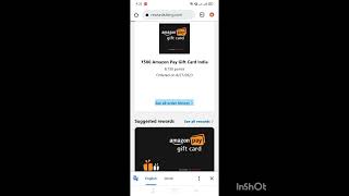 free Amazon gift card 500 Redeem code live payment proof of Microsoft bing app😱😱 screenshot 4