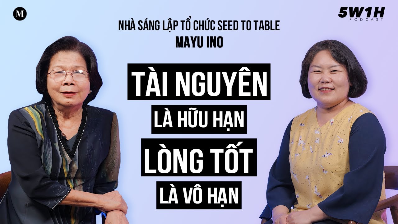 Outline Video Người Nhật bàn chuyện nông Việt hướng tương lai xanh| Mayu Ino - Nhà sáng lập SeedToTable| 5W1H EP19