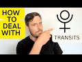 PLUTO TRANSITS | How to deal with them. Part 1