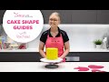 How to use cake shape guides