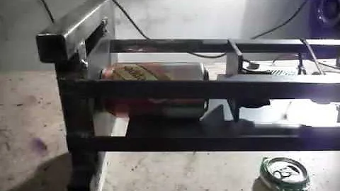 Can crusher prototype 1
