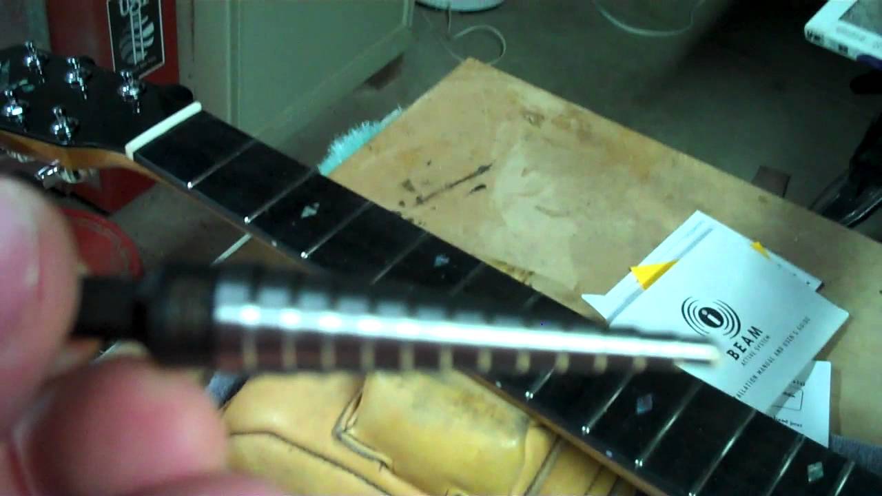 Installing an LR Baggs Active IBeam Acoustic Guitar Pickup; Part One