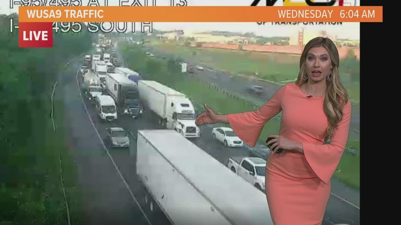 Fatal crash closes lanes on Beltway Outer Loop - YouTube