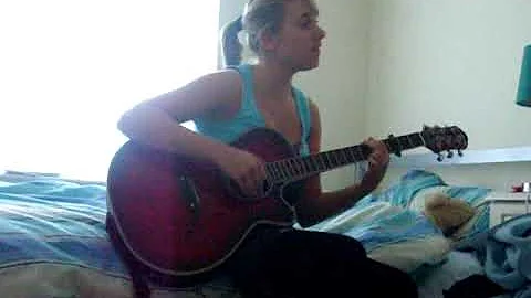 Kristina Adamson singing her own song