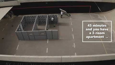 Modular CQB training complex in 45 minutes