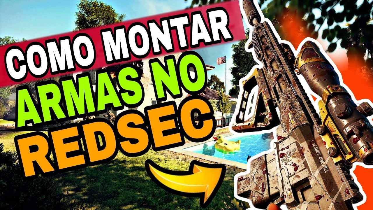 COMO MONTAR SUAS ARMAS NO BATTLEFIELD REDSEC E JOGAR COM ELAS NO BATTLEROYALE!