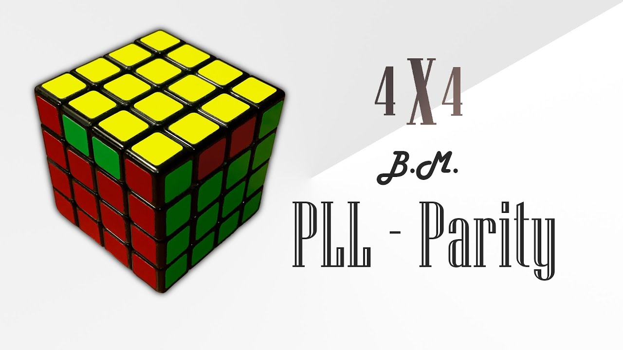 parity, 4x4 parity, alg, pll, pll 4x4, pll parity, pll 4x4 parity, black me...