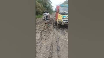 Jalan Lintas Kualuh Hulu, Kualuh Hilir, Kualuh Ledong Di Desa Sonomartani Dusun VIII. Kab: LABURA