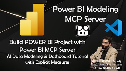 Build POWERBI Project with Power BI MCP Server | AI Data Modeling & Dashboard with Explicit Measures