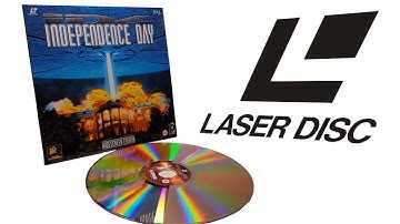 Sealed Independence Day Laserdisc Unwrapping & Full Review )