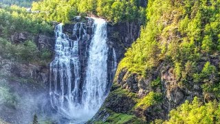 Waterfall safari. One day. West of Norway.