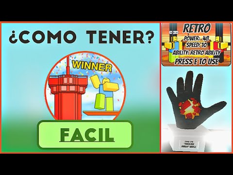 ¿COMO TENER? RETRO Glove [en 5 min o menos] | Slap battles - Roblox ...