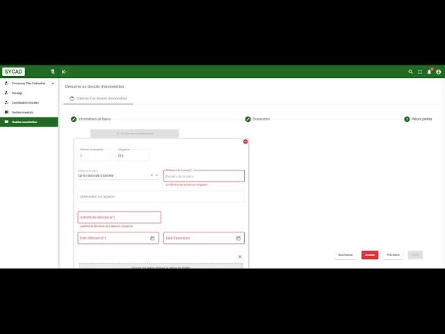 16-Comment créer une demande d'exonération en ligne en tant que contribuable