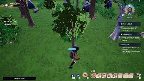 Palia - Tree Cutting Animation Cancel