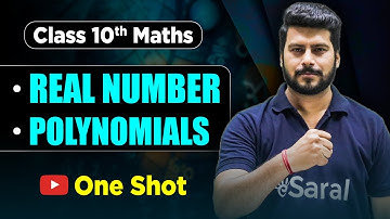 Class 10 Real Numbers & Polynomials in ONE SHOT 🔥 | Class 10 Maths | eSaral Class 10