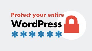 How to password protect WordPress using cPanel Easy method!
