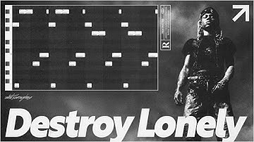 How To Make INSANE Beats For DESTROY LONELY